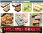 menu holland bakery