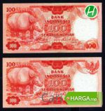 Harga uang 100 rupiah kertas