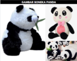 gambar boneka panda