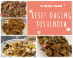 Gambar Resep Daging Yoshinoya