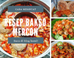 Gambar Resep Bakso Mercon Menu Terbaru