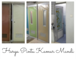 Harga Pintu Kamar Mandi