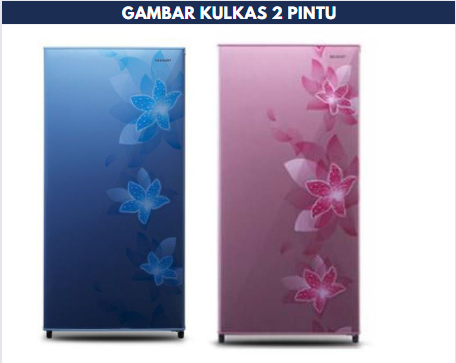 gambar kulkas 2 pintu