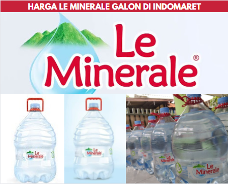 Harga Le Minerale Galon di Indomaret