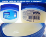 Harga Vaseline Repairing Jelly di Indomaret