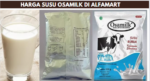 Harga susu Osamilk di Alfamart