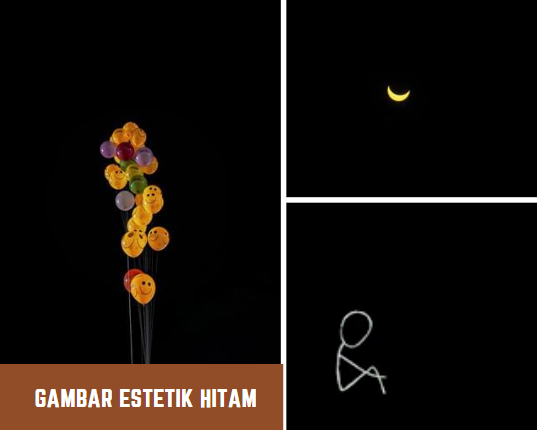 Gambar Estetik Hitam