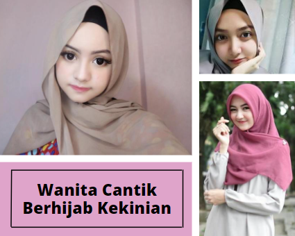 Wanita Cantik Berhijab Kekinian