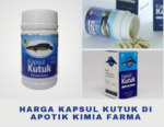 Harga Kapsul Kutuk di Apotik