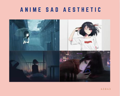 Anime Sad Aesthetic