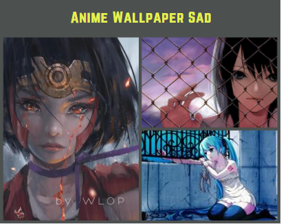 Anime Wallpaper Sad