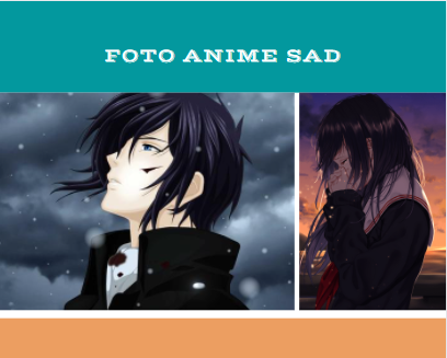 Foto Anime Sad