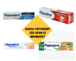 Harga Pepsodent 225 Gram di indomaret