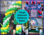 Harga Dekorasi Khitanan Balon