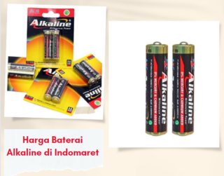 Harga Baterai Alkaline di Indomaret