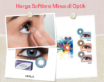 Harga Softlens Minus di Optik