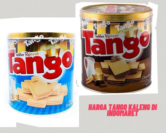 Harga Tango Kaleng di indomaret