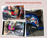 Harga Pasang Skotlet Motor Scoopy Full Body